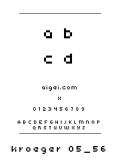 ​字体克朗0556 软件下载｜设计字体资源