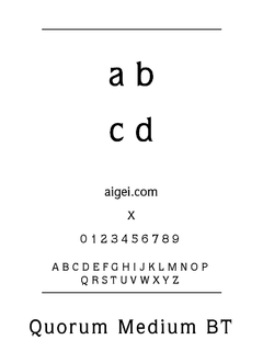 QUORUMM 字体下载｜设计排版字体资源
