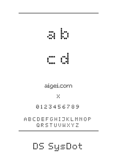 c8514sys 字体下载｜系统复古排版工具