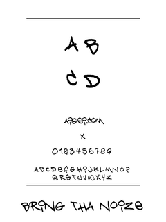 BRINGTHANOIZE 字体下载｜创意设计英文字体资源