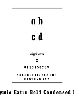 STYMIXBC 字体下载｜平面设计英文字体资源