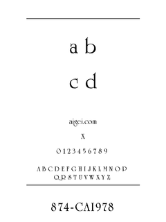 VGAF874 字体下载｜复古像素英文字体资源