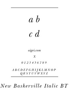 NEWBASKI 字体下载｜平面设计必备资源