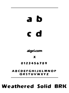 Weather 字体下载｜平面设计字体资源