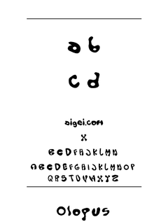 OLOPUS 字体下载｜英文字体设计资源