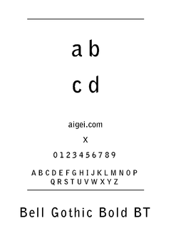 ​字体贝尔戈特布（BELGOTHB.TTF）下载｜创意设计资源
