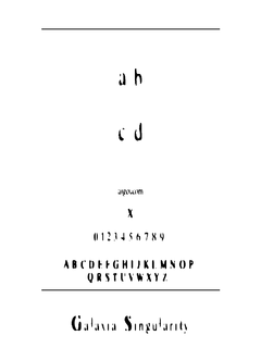 ​Galas 英文字体下载｜创意设计排版资源