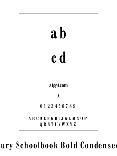 ​中央银行字体（CENSBKBC.TTF）下载｜设计排版创意字库