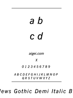 ​NEWSGTDI 下载｜免费英文字体设计资源