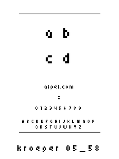 克朗0558字体 下载｜设计排版工具精选