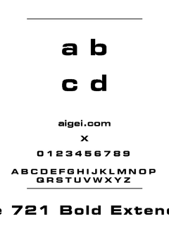 SQR721BE 字体下载｜中文设计字体资源