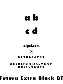 ​FUTURAXK 字体下载｜未来主义设计排版应用