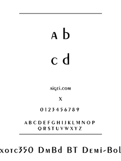 ​tt0627m_ 字体下载｜英文字体设计资源