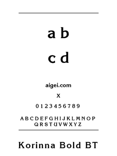 ​KORINAB（字体公司）下载｜平面设计字体资源