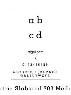 GEO703M 字体下载｜平面设计字体资源