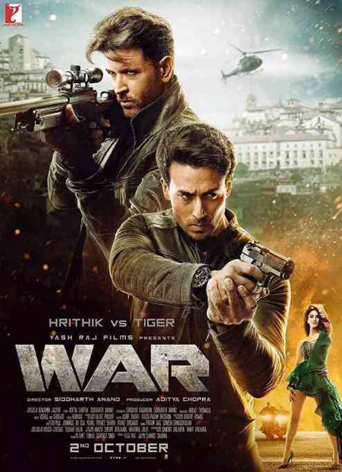 《宝莱坞双雄之战》免费高清无广告在线播放|动作,惊悚·印度·2019