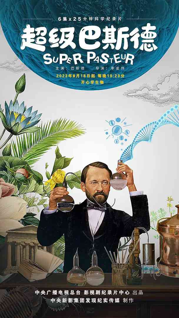 《超级巴斯德》全集免费高清动漫无广告在线播放|动画,纪录片·中国大陆·2023