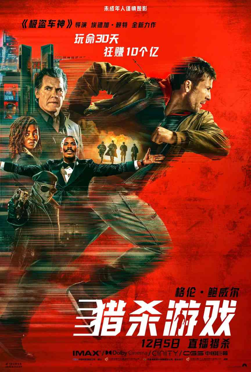 《猎杀游戏》最新免费高清电影无广告在线播放|动作,科幻,惊悚,冒险·美国,英国·2025  第1张