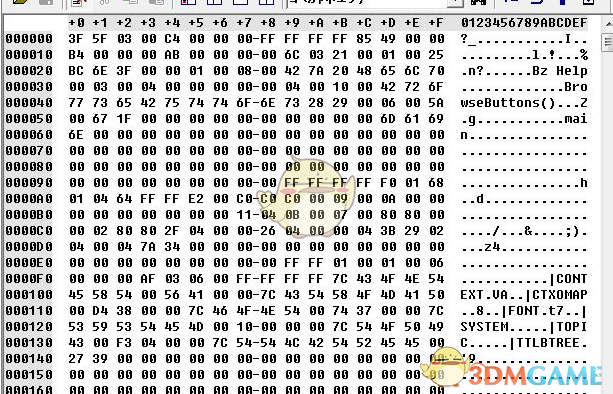 《Bz1621.lzh(二进制编辑器)1.62》软件免费下载|网络工具·1.62  第2张