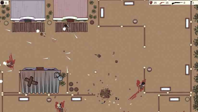 《Blood Country》免安装中文版》游戏免费下载|动作游戏·类 Rogue·西部·俯视·快节奏  第3张
