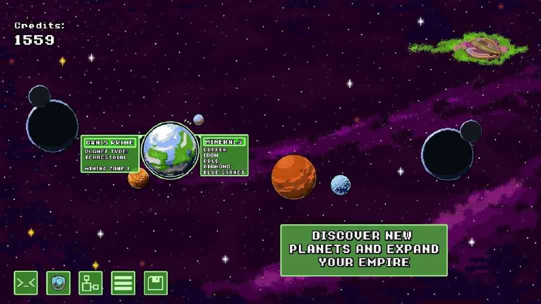 《Exofinity Clicker》demo》游戏免费下载|休闲益智·点击游戏·太空·挂机游戏·采矿  第2张