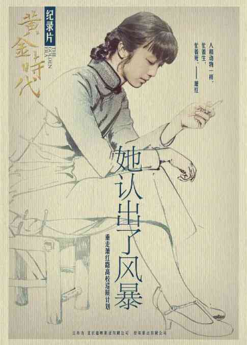 《她认出了风暴：萧红和她的黄金时代》最新免费高清电影无广告在线播放|纪录片,纪录·中国大陆·2014  第1张